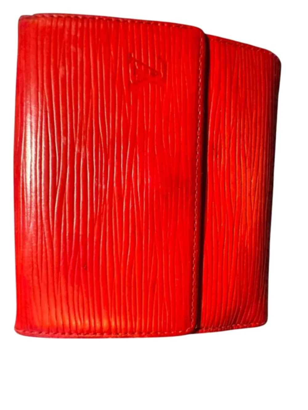 Vintage Louis Vuitton Red Epi Leather Wallet